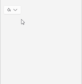.NET MAUI DropDownButton DropDown ContentTemplate