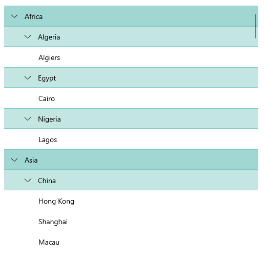 .NET MAUI CollectionView Group Style Selector