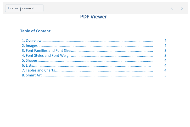 PDF Viewer Search Custom Toolbar .NET MAUI PdfViewer Search Custom Toolbar