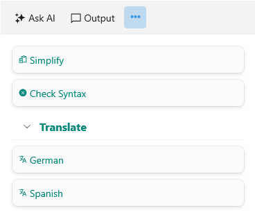Telerik .NET MAUI AIPrompt Commands View Styling