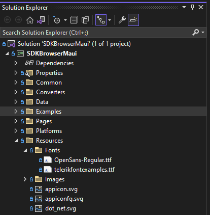 .NET MAUI PDF Viewer fonts