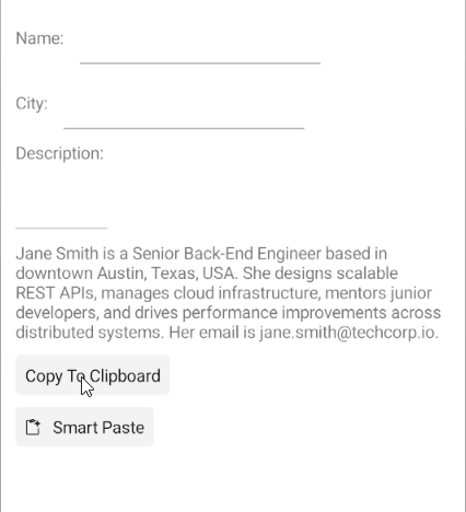 .NET MAUI SmartPasteButton External UI