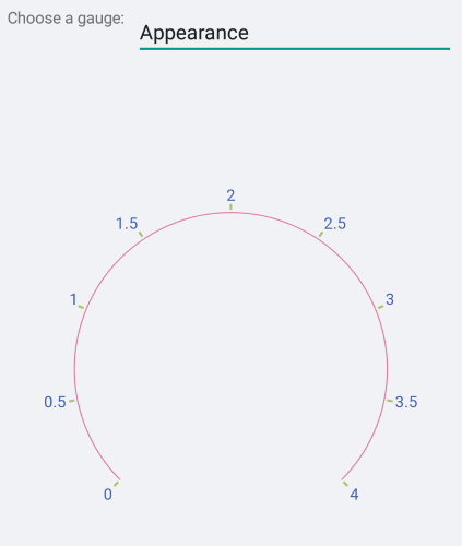 Gauge Appearance