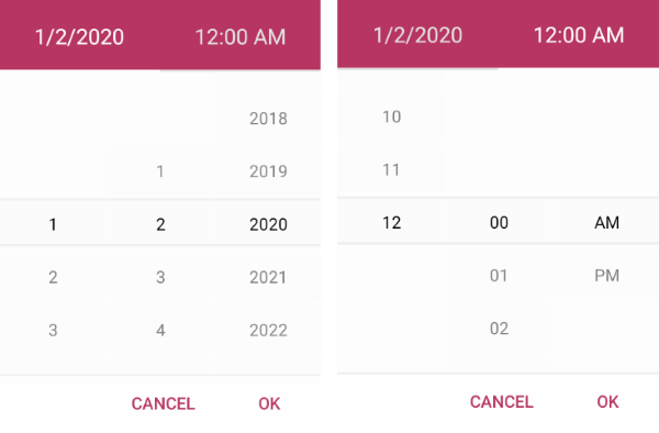 .NET MAUI DateTime Picker Overview