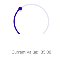 Telerik CircularSlider for .NET MAUI Value Thumb
