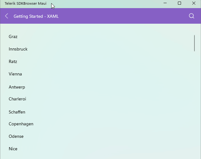 .NET MAUI CollectionView Keyboard Navigation Support