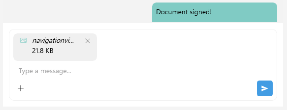 .NET MAUI Chat Attachments Styling