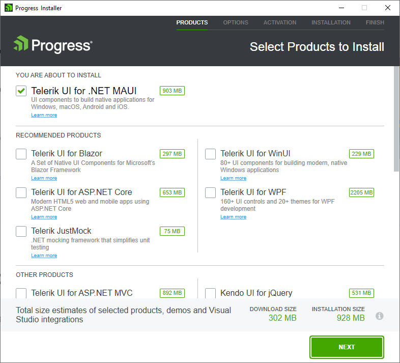 Progress Installer