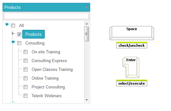 dropdowntree-ckecknodes