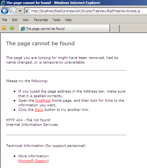 Page Not Found
