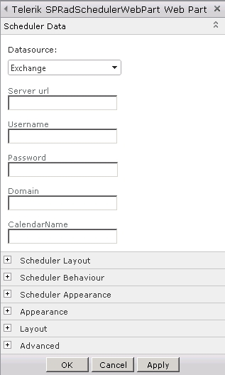 SPRad Scheduler-Data Source Exhange