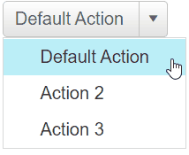WebForms SplitButton sample image