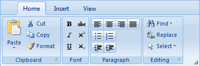 WebForms RibbonBar Overview