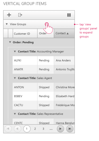 adaptive grid Grouping 3