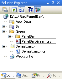 Solution Explorer