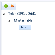 spradgrid structure tree