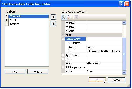 Defining the ActiveRegion