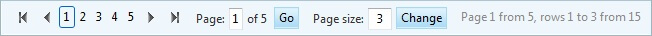 Next/Prev/Numeric/Advanced/Text Pager Mode