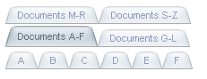 Reorder tabs horizontally