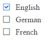 WebForms CheckBoxList overview
