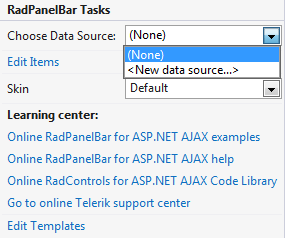 Choose Data Source