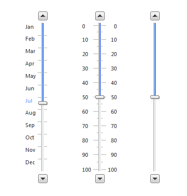 Vertical Sliders