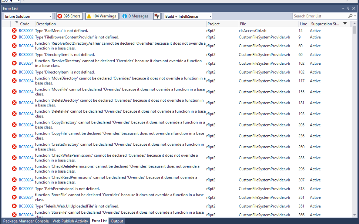 UI for ASP.NET AJAX Controls are Undefined