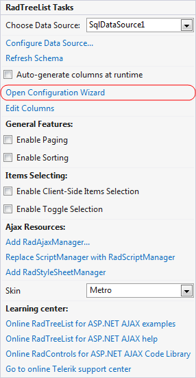 Open editor