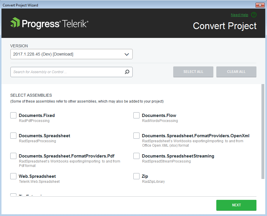 introduction-vsx convertwizard versions