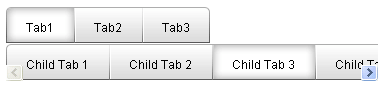 Scroll buttons middle