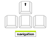 Up arrow