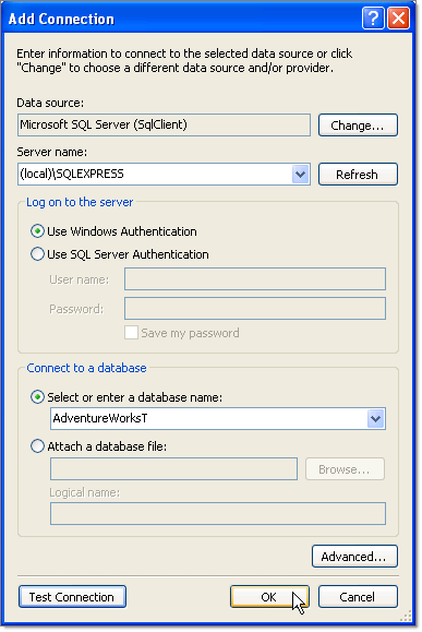 add connection