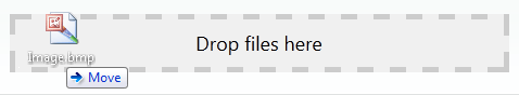 Drag and Drop Upload