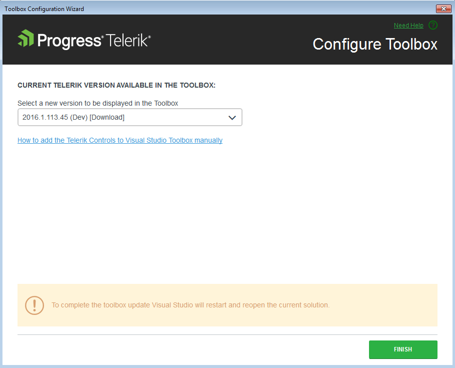 introduction-vsx toolboxconfigurator