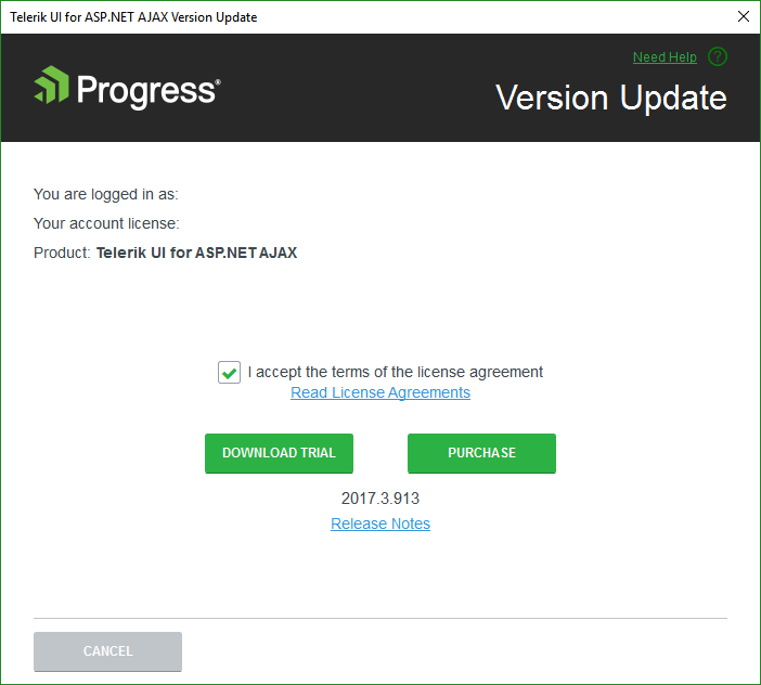 Latest Version Acquirer: Trial available