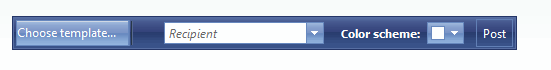 ToolBar Templates