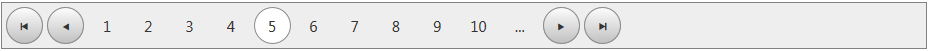 Responsive DataPager Ex2 Above 768px