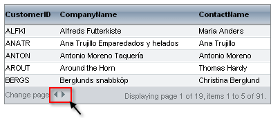 Prev/Next PagerMode