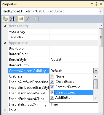 Control Objects Visibility
