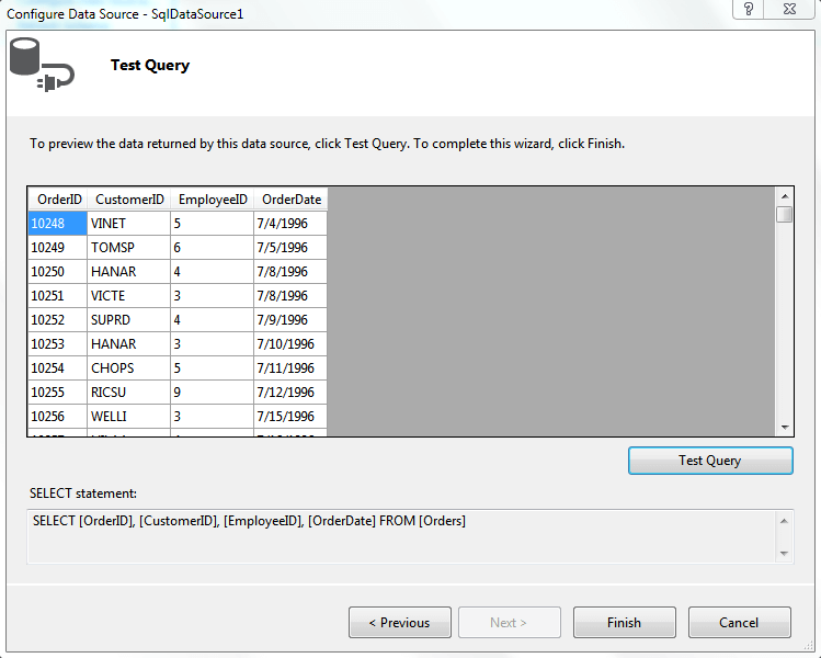 Test Query