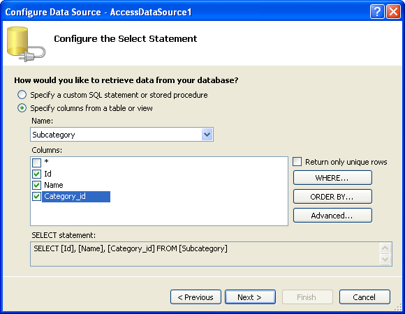Configure Data Source