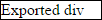 Div Before Export