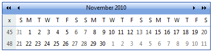 12x2 day matrix