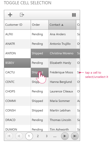 adaptive grid Selecting 2