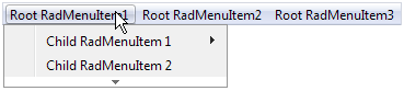 RadMenu Scroll Height