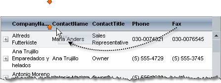 Reorder Columns
