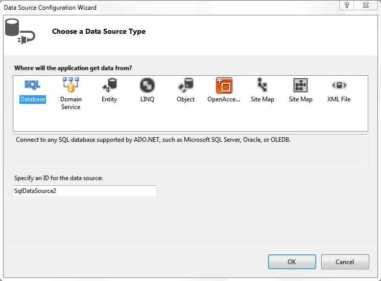 Select DataSource