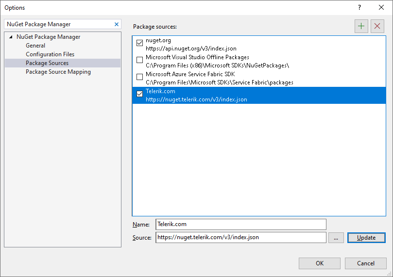 Add NuGet Source
