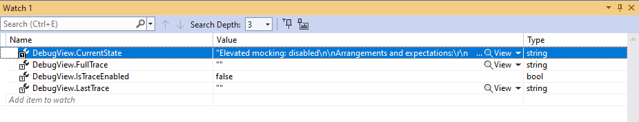 Debug View Enabling The Debug View