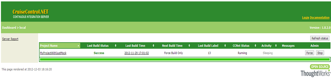 Cruise Control.NET 1
